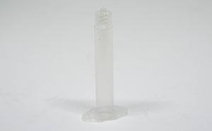 3cc size clear syringe barrel vertical