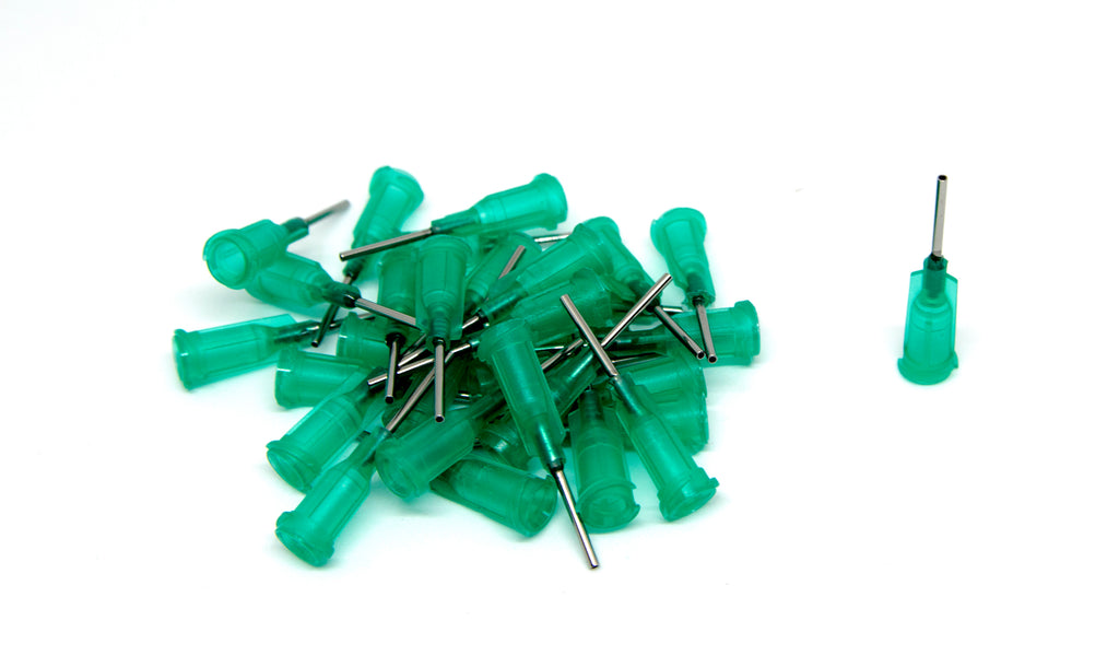 18 Gauge Precision General Purpose Tip Green