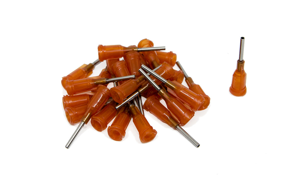 15 Gauge Precision Dispense General Purpose Tip Amber front