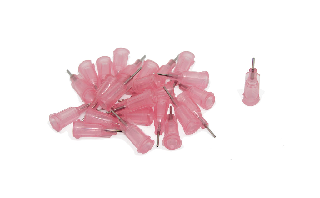 20 Gauge Precision General Purpose Tip Pink front